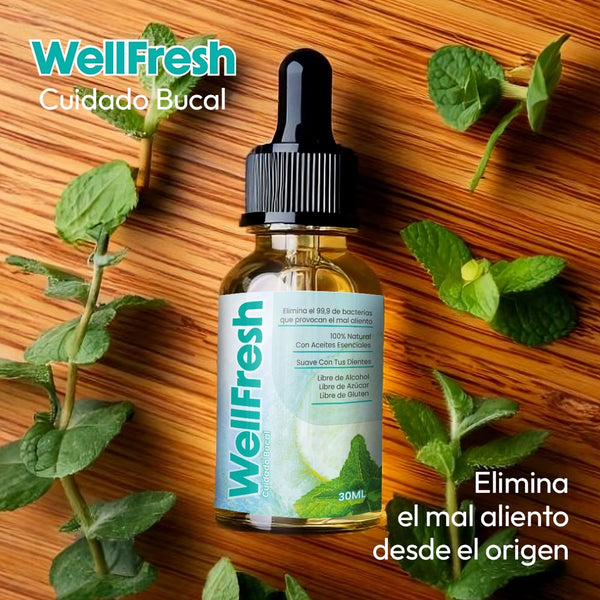 WELL FRESH ELIMINA EL MAL ALIENTO - ¡ENVÍO GRATIS! ✅💎