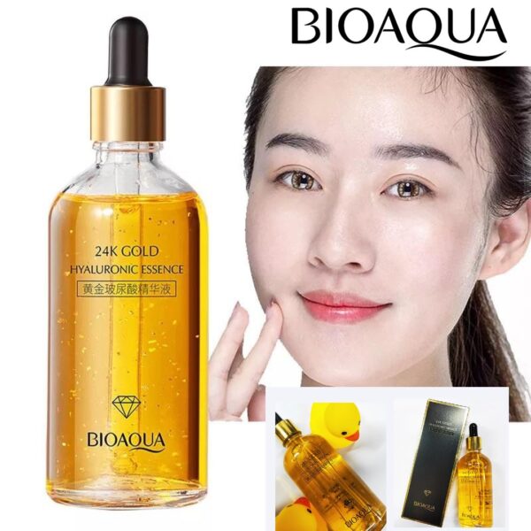 ✨ PROMOCIÓN: Compra 1 Serum BioAqua 24k Gold Llévate 2 y 2 mascarillas faciales hidratantes + ¡Frete Gratis!💎