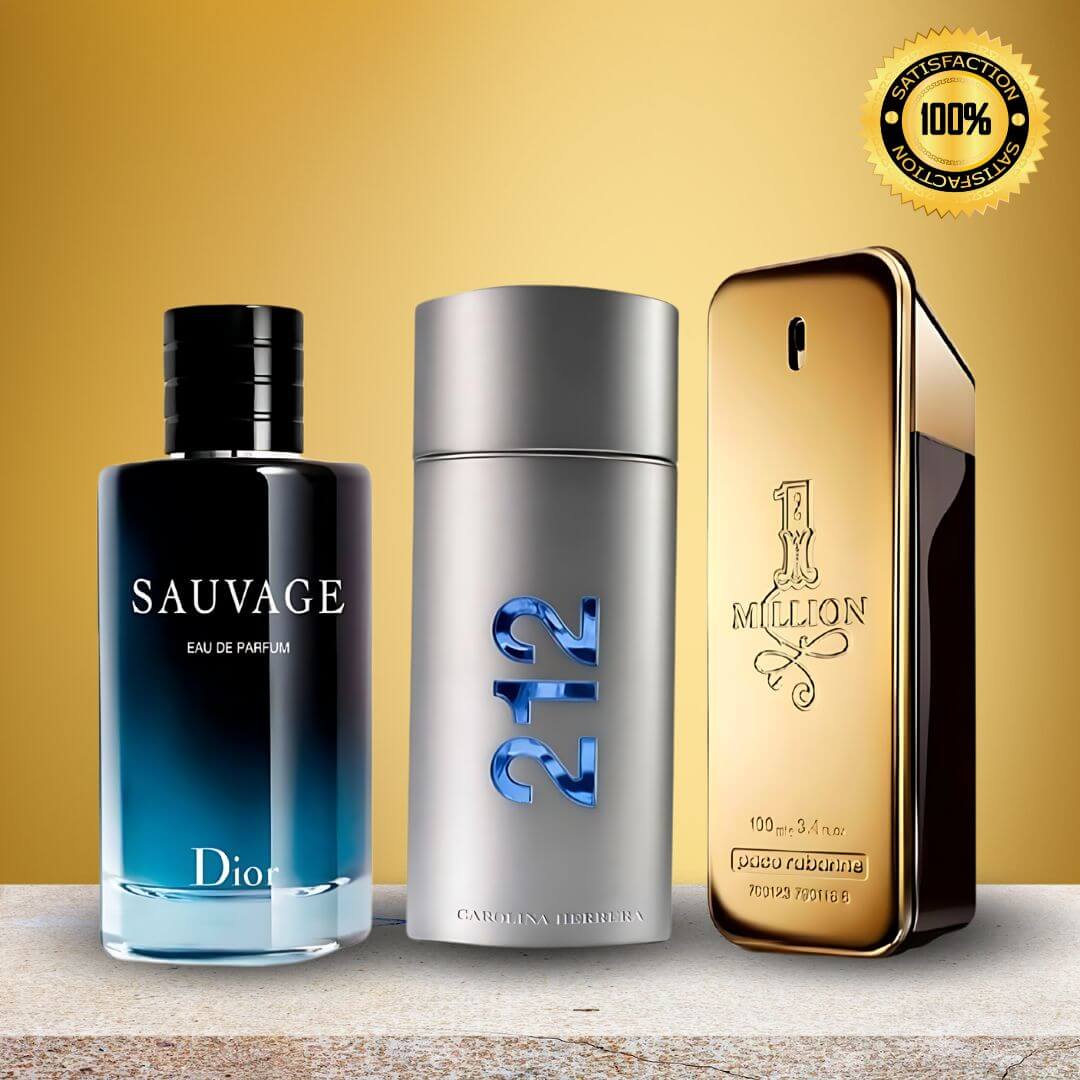 COMPRE 1 Y LLEVE 3 - SAUVAGE DIOR + 1 MILLÓN + 212 VIP ENVÍO GRATIS™