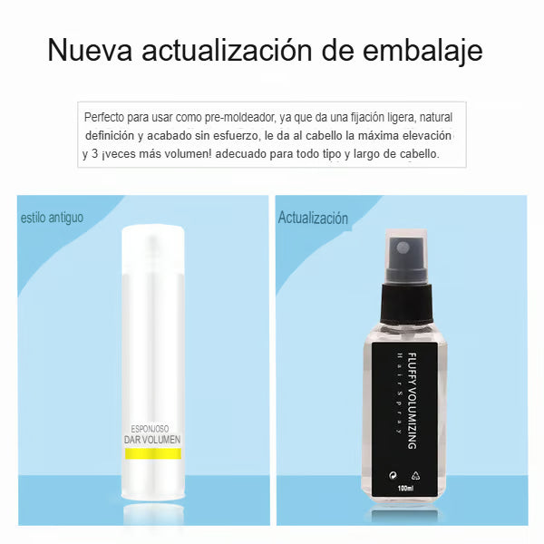 🔥NATURAL PLANT PROTEIN HAIR THICKENING SPRAY - FLUFFY VOLUMIZING + GUÍA REGALO ¡ENVÍO GRATIS! 💎