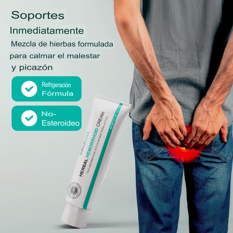 HERBAL HERMORRHOID CREAM! ALIVIO NATURAL🍃 - ¡ENVÍO GRATIS! 💎