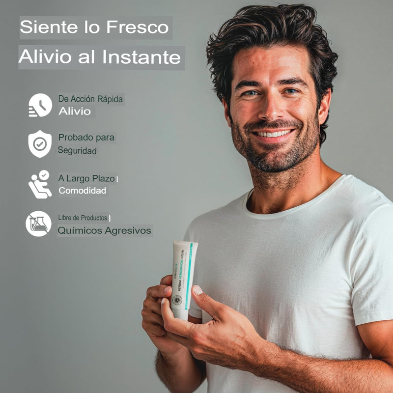 HERBAL HERMORRHOID CREAM! ALIVIO NATURAL🍃 - ¡ENVÍO GRATIS! 💎