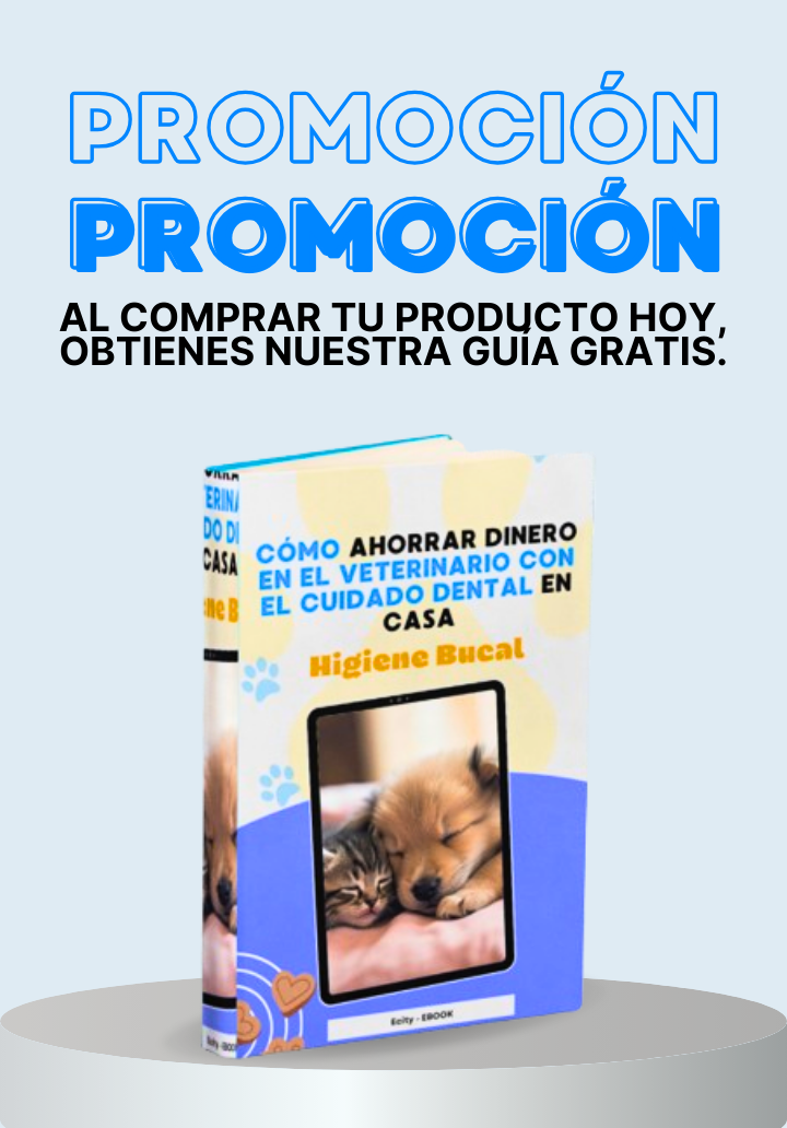 LIMPIADOR DENTAL PARA MASCOTAS  + GUÍA REGALO - ¡ENVÍO GRATIS! 💎