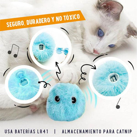 Smart Cat™ - Pelota Interactiva para Gatos - ElectroCity