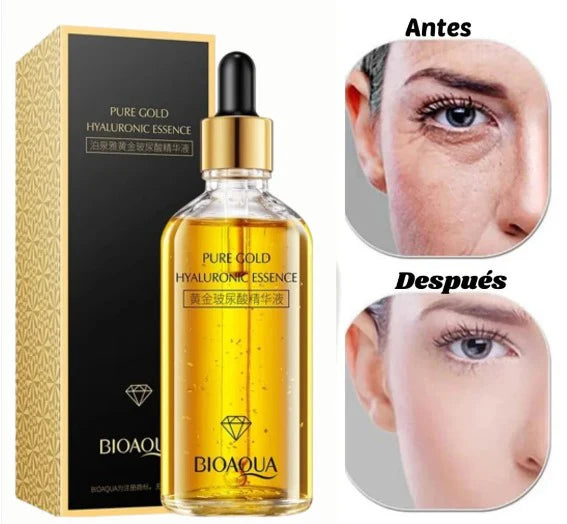 ✨ PROMOCIÓN: Compra 1 Serum BioAqua 24k Gold Llévate 2 y 2 mascarillas faciales hidratantes + ¡Frete Gratis!💎