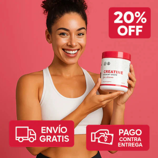 CREATINA MONODRITADA PARA MUJERES 100% ¡ENVÍO GRATIS! 💎